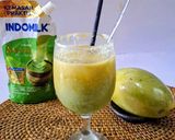 Foto langkah ke 8 dari resep Matcha Latte Topping Cream Double Mango.