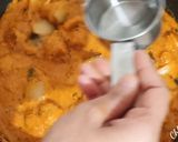 A picture of step 15 of Soya Chunks Capsicum & Onion Curry soyabeena badi ki sabji.