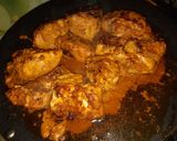 A picture of step 5 of Chicken tandoori tikka.
