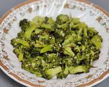 A picture of step 2 of Stir fried Broccoli.