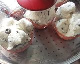 Foto langkah ke 2 dari resep Bolu Kukus Mekar Dalmatian.