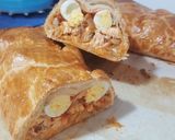 Foto del paso 8 de la receta: Hojaldre relleno de salmón 🥙