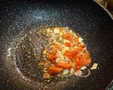 Foto langkah ke 2 dari resep Cah kangkung udang berkuah.