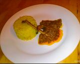 A picture of step 6 of Khatta Meat.