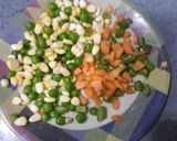 A picture of step 1 of Vegetable Clear Soup.