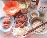 Hình bước làm 1 của món Pate gan gà