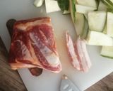 Foto del paso 2 de la receta: Sopa japonesa de miso panceta y verduras