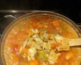A picture of step 5 of Tuscan Bean Soup.
