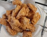 BBQ-s csirkemell tepsis újkrumplival recept fázis 5 fotója