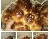 صورة لخطوة 4 من وصفة خبز دار على شكل ورود خبز راقي رووعة 🥖👍😋