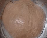 Foto langkah ke 7 dari resep Double Chocolate Sourdough Bread (76%).