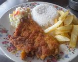 Foto del paso 6 de la receta: Carne de cerdo valluna y ensaladita, con la receta de mamá💖