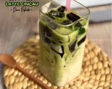 Foto langkah ke 5 dari resep Es Matcha Latte Cincau.