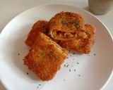 Foto langkah ke 4 dari resep Roti Tawar Mayo Isi Telur.