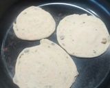 A picture of step 7 of Pesto and Tomato flatbread.