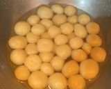 A picture of step 8 of Ras Malai.