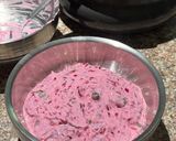 A picture of step 3 of Beetroot Raita.