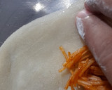 A picture of step 9 of Noodles Pocket With Spring Roll Wrapper.