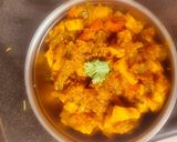 A picture of step 9 of Schezwan paneer capsicum.