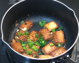 煎雞蛋豆腐（老皮嫩肉） 一人份食譜 快速上桌 便當菜的食譜步驟5照片