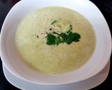A picture of step 8 of My Asparagus,Avocado + Cucumber Soup 💜.