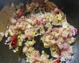 A picture of step 3 of Potol Khosha’r Khagina (Skin of Parwal mashed).