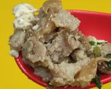 รูปขั้นตอนการทำที่ 4 ของ หมูสับนึ่งตังฉ่าย