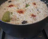 A picture of step 13 of Yakhni Pulao.