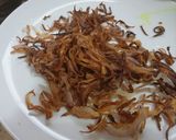 A picture of step 7 of Hyderabadi Mutton dum Biriyani in restaurant style.