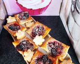 Une image de l'étape 6 de Feuilletés gourmands aux fruits rouges et chocolat 😋.