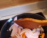 Foto del paso 6 de la receta: Col Saltada con Pollo (o versión vegetariana con Champignones)