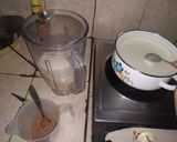 Foto langkah ke 2 dari resep Pudding Roti Tawar Zebra.