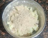 A picture of step 3 of Sabudana finger sticks.