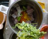A picture of step 2 of Dry motton kofta.