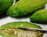 Besan stuffed karela(bitter gourds) recipe step 2 photo