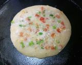 A picture of step 4 of Rava Uttapam.