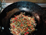 Zapallitos rellenos con salsa blanca