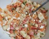 Foto del paso 3 de la receta: Ensalada de Papas y Trigo Burgol
