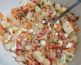 Foto del paso 3 de la receta: Ensalada de Papas y Trigo Burgol