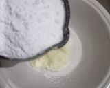 A picture of step 1 of Ragi flour nankhatai.