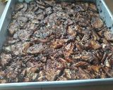 Gambar langkah 3 resipi Kek Batik Chocolate Ganache.