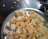 A picture of step 6 of Idli Upma.