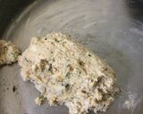A picture of step 4 of Brinjal cheese roll.