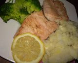 Foto langkah ke 4 dari resep Salmon with butterlemon and garlic 🍋.