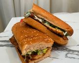 صورة لخطوة 11 من وصفة ساندوتش الدبل صوص 🍞