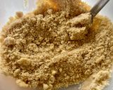 Une image de l'étape 2 de Crumble nectarines blanches.