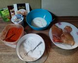 Ropogós csirkecomb szendvics recept fázis 2 fotója