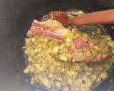 Une image de l'étape 1 de Cotelette sauté aux haricots verts.