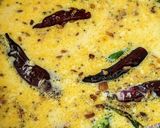 A picture of step 3 of Kadhi Pakoda / kadhi Pakora / Onion Pakoda.
