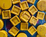 A picture of step 6 of Turmeric and saffron chocolate.